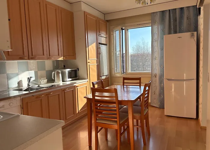 Apartman Tilava 2 Makuuhuoneen Asunto 77 M2 Laehellae Keskustaa Ilmainen Pysaekoeinti Hamina